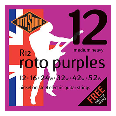 Rotosound R12 Roto Purples - Medium Heavy (12-52)