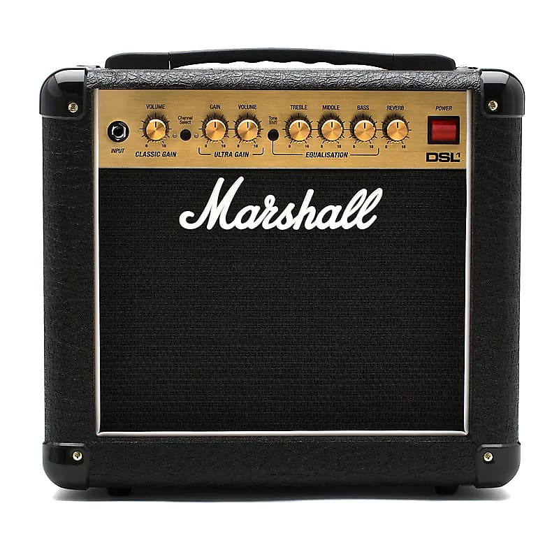 Marshall DSL1C 50th Anniversary 1990s 2-Channel 1-Watt 1x8 Guitar Combo  2012 - 2013 | Reverb
