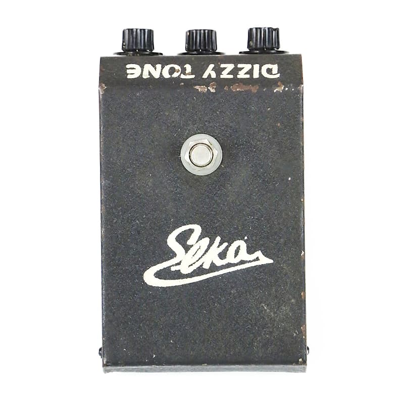 1967 Elka Dizzy Tone Vintage Original Fuzz Effects Pedal RARE Distortion Stompbox Made in Italy Tone Bender Sola Sound Guitar FX Box image 1