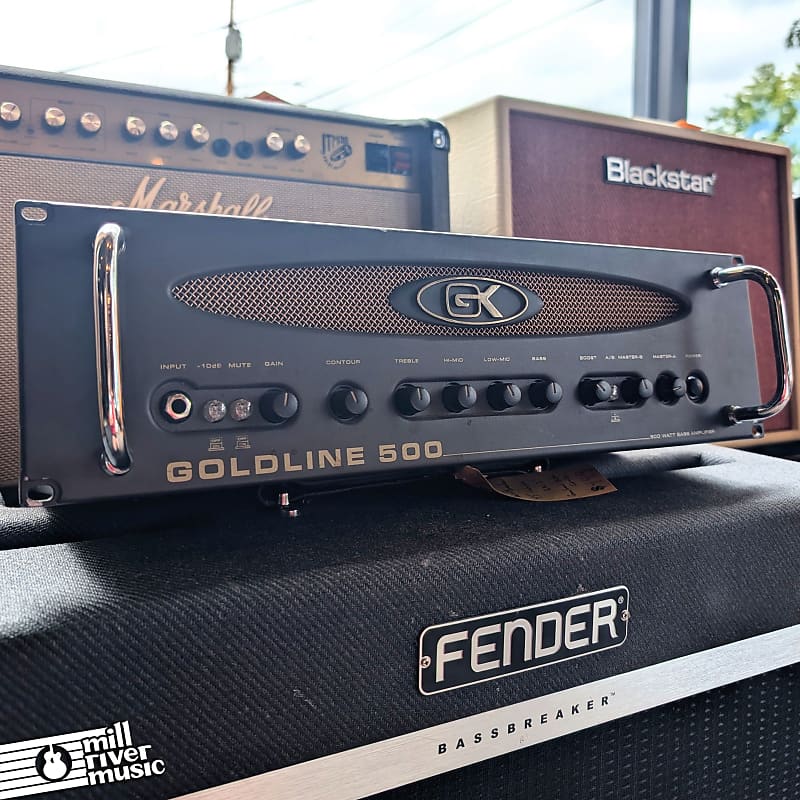 Gallien-Krueger Goldline 500 Bass Amp Head - Used