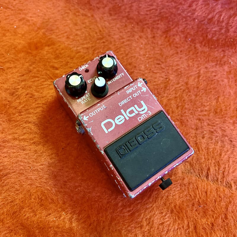 Boss DM-3 analog delay pedal c 1980's original vintage mij japan