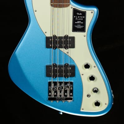 Fender Player Plus Active Meteora Bass Pau Ferro Fingerboard Opal Spark Bass Guitar - MX22013432-8.99 lbs image 3