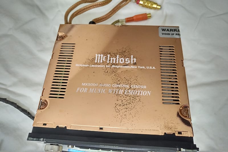 McIntosh MX5000 オーディオコントロールセンター【作動未確認】 Yahoo!オークション - Mcintosh MX5000 マッキントッシュ
