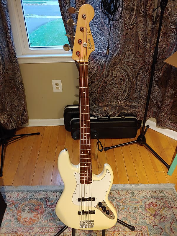 Fender Jazz Bass Mij 1988 Olympic White Reverb