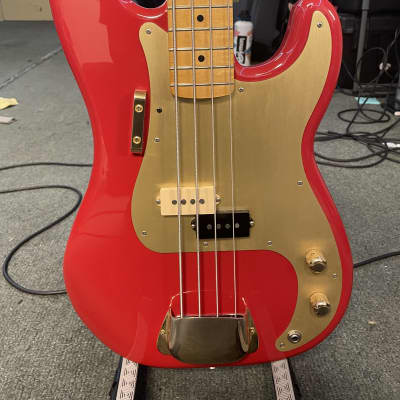 Fender Vintera '50s Precision Bass 2019 Vintage Blonde | Reverb