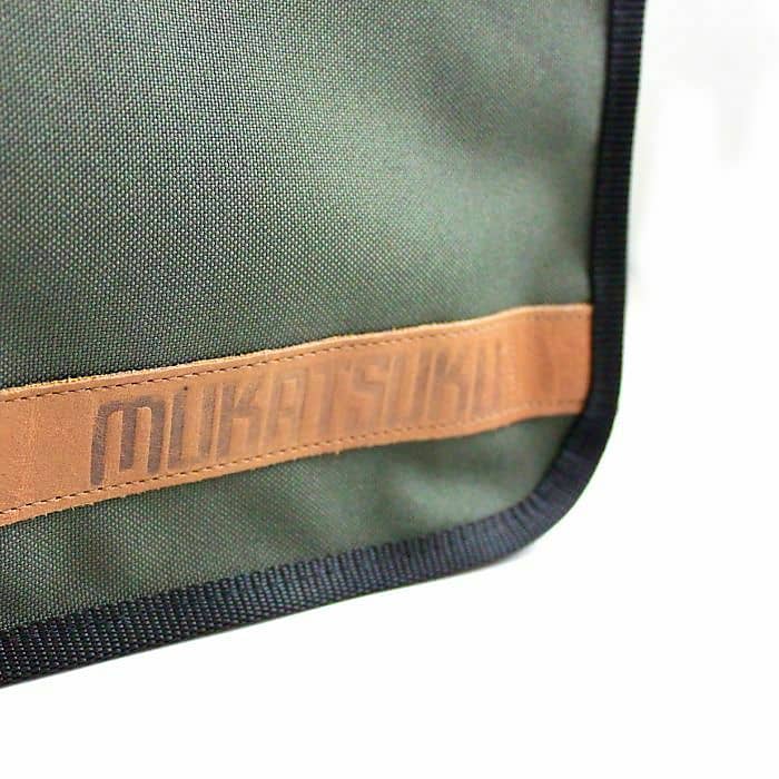 Mukatsuku 12 Inch Vinyl Record Messenger Shoulder Bag 25 (black bag holds  25 x 12'' records) *Juno Exclusive*