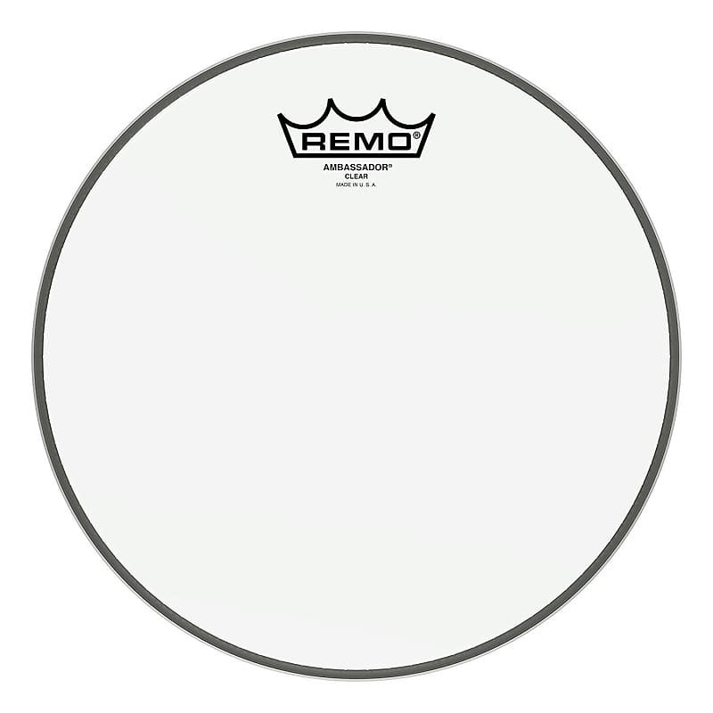Remo Ambassador Clear Drum Head - 10 Inch image 1