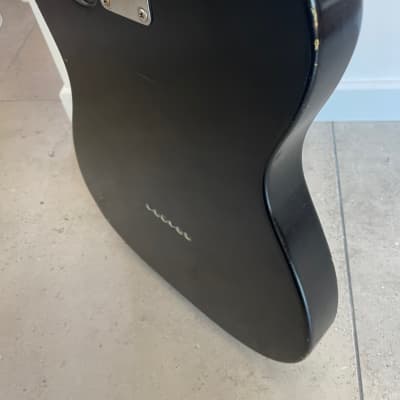 RebelRelic Telecaster thinline 2020 - Black Over Tv Yellow image 7