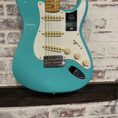 Fender American Vintage '57 Stratocaster 2002 - 2010 - Ocean Turquoise image 2