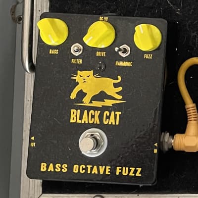 Reverb.com listing, price, conditions, and images for black-cat-pedals-bass-octave-fuzz