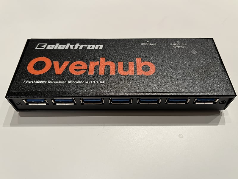 Elektron Overhub + Power Supply Reverb