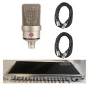 New Neumann  TLM 103 Large-Diaphragm Condenser Microphone (Nickel) & Free Alto Vocie Box Plus