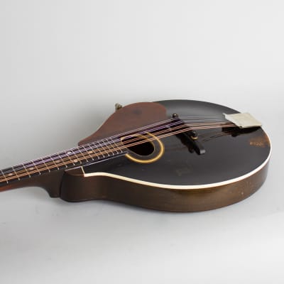 Gibson  Style A Snakehead Carved Top Mandolin (1927), ser. #81326, black tolex hard shell case. image 7