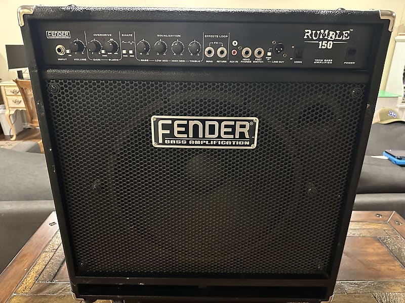 Fender Rumble 150 Bass Combo Amp- 150W 1x15