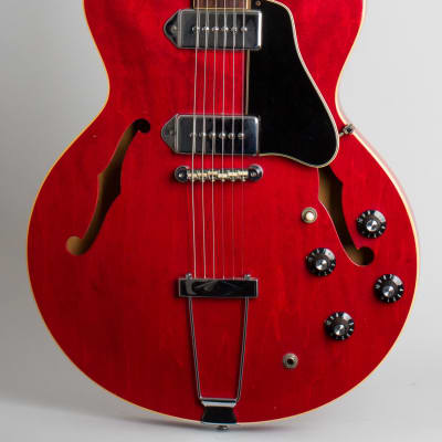 Gibson  ES-330TDC Thinline Hollow Body Electric Guitar (1968), ser. #527040, original black hard shell case. image 3