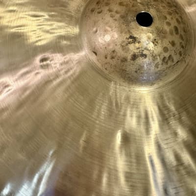 Spectrum Cymbals 15" Raw Bell Hi Hats - Hand Hammered 1065/1457g image 5