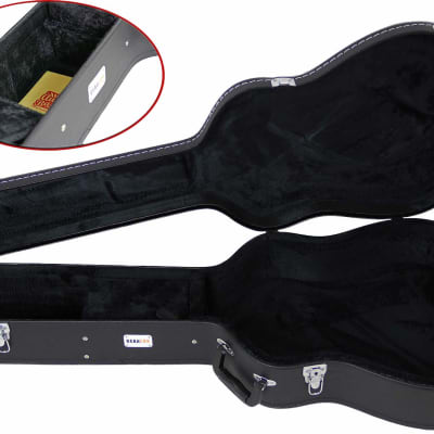 Gearlux Dreadnought Acoustic Guitar Hard Case image 3