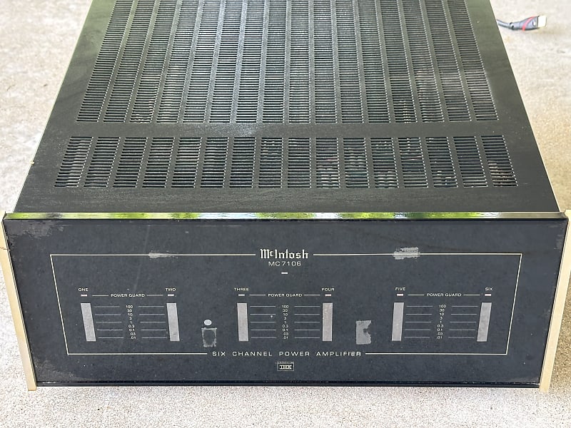 McIntosh MC7106 Six Channel Power Amplifier  			