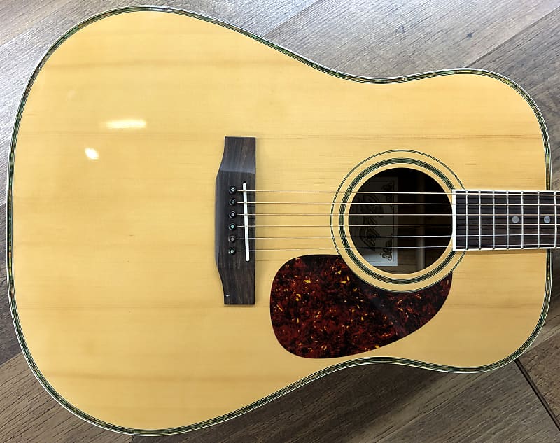 Copley CA50 Dreadnought Natural Gloss Finish Acoustic Guitar Reverb