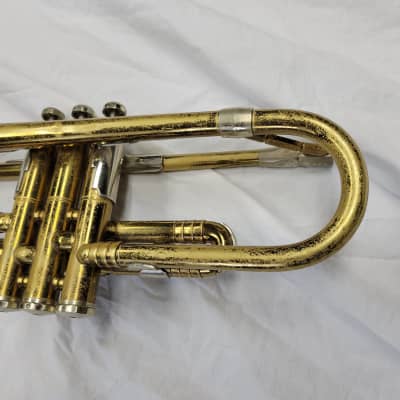 Getzen Bb Brass Lacquer Trumpet, Model 90 Deluxe, Circa 1950's image 8
