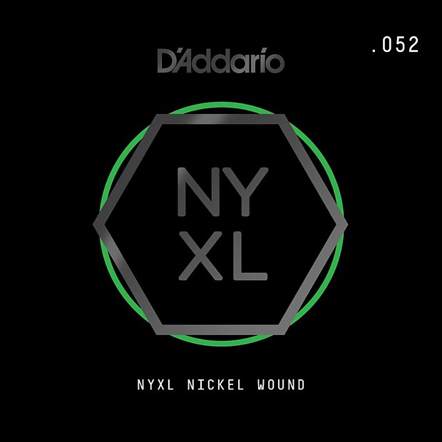 D'Addario NYXL Nickel Wound Electric Guitar Single String .052 image 1