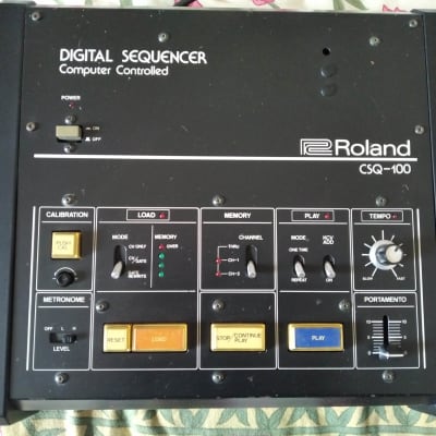 Roland CSQ-100 Sequencer 1979 - 1983 - Black