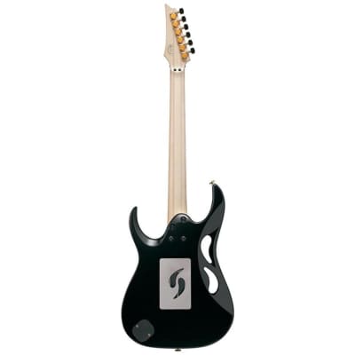 Ibanez Steve Vai Signature PIA3761 Electric Guitar - Onyx Black image 5