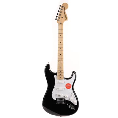 Squier Affinity Series Stratocaster Black Open-Box image 2