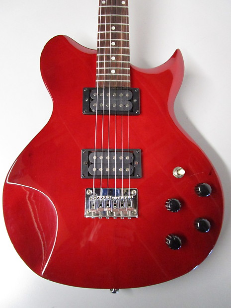 Lyon by Washburn LI15 Electric Guitar HH Red