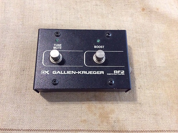 Gallien Krueger RF2 Remote Foot Control Switch 1980's image 1
