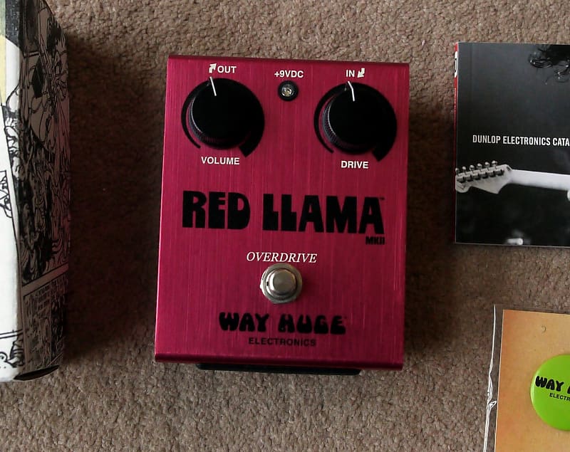 Way Huge WHE203 Red Llama Overdrive MkII 2012 - 2019 - Red