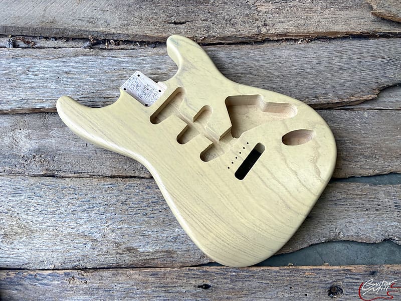 Guitar Mill S Style Body 1 Pc Ultra Light Swamp Ash 3 Reverb