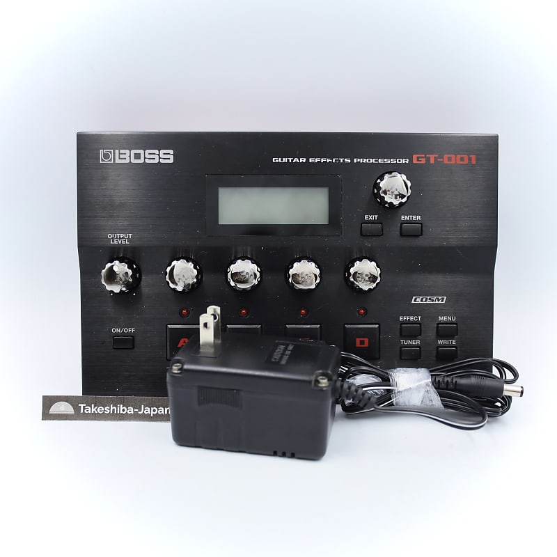 Boss GT-001 Guitar Effects Processor With Adapter Guitar Multi Effect Processor Z2E27x image 1