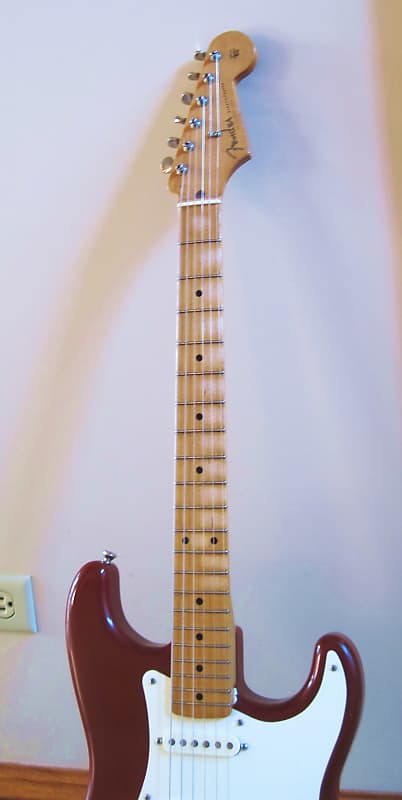Fender Stratocaster Neck Cimarron Red Body image 1