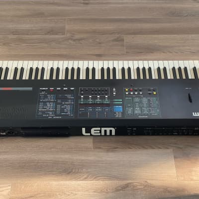 LEM Mmk Weighted Midi Master Keyboard Sequencer 1986 72 key 1986 Black image 8
