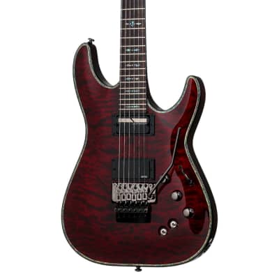 Schecter C-1 Hellraiser FR S Electric Guitar - Black Cherry image 3