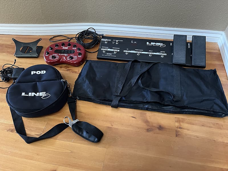 Line 6 Floorboard Deluxe Pod Bundle Reverb