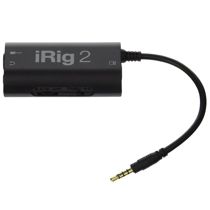 IK Multimedia iRig HD 2 Guitar Interface for iPhone, iPad, Mac and