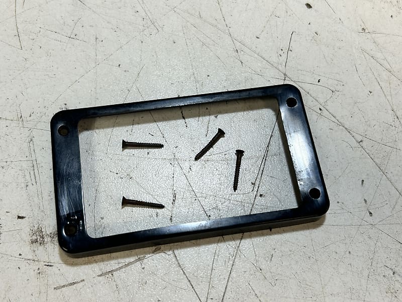 1971 Gibson EB Bass Pickup Ring Black Reverb