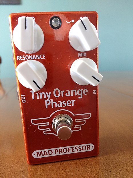 最新入荷 PCB Phaser Orange Tiny Professor Mad Phase Reverb | Shifter ギター