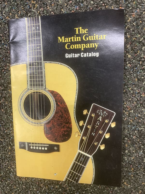 Martin Guitar Catalog 1996 Reverb