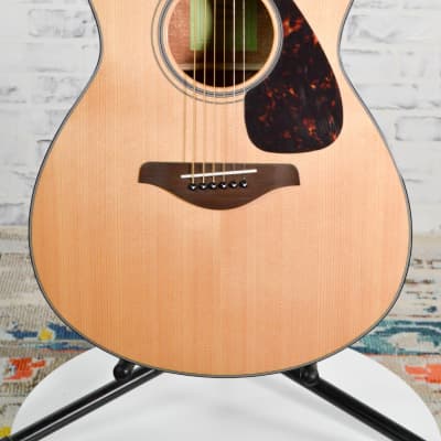 New Yamaha FS800 Folk Acoustic Guitar Natural Solid Spruce Top image 1