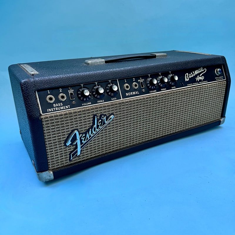 1965 Fender Bassman Amp Black Face AA165 - All | Reverb Lithuania