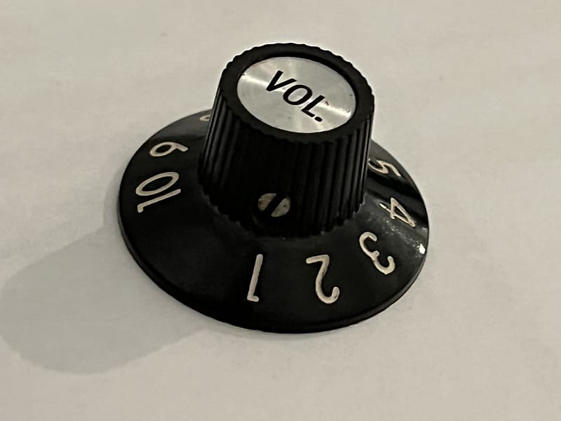 Fender Telecaster Custom Tele Deluxe Witch Hat Volume Knob Reverb