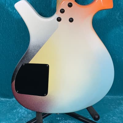 Pretty Fly custom hand painted Parker P-44 w Seymour Duncan P Rail pickups image 6