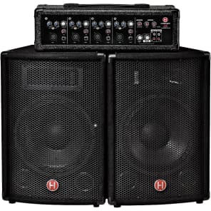 Harbinger M60 60W 4 Channel Compact Portable PA with 10