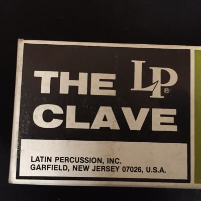 Latin Percussion LP211 Standard Clave Pair 80's Natural image 5