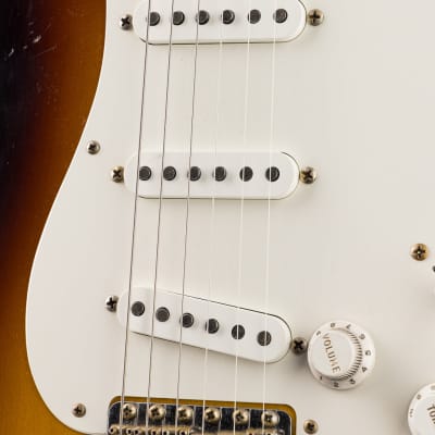 Fender Custom Shop Masterbuilt Todd Krause 1956 Stratocaster Heavy Relic - Wide 2 Tone Sunburst (583) image 11
