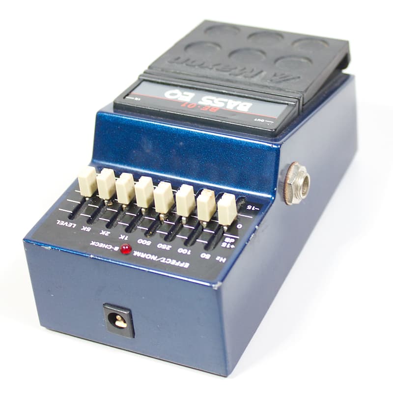 Maxon BE-01 Bass Guitar Equalizer | Reverb