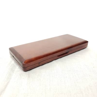 Rigotti EB/10WB Wooden Case for 10 Bassoon Reeds Brown image 3